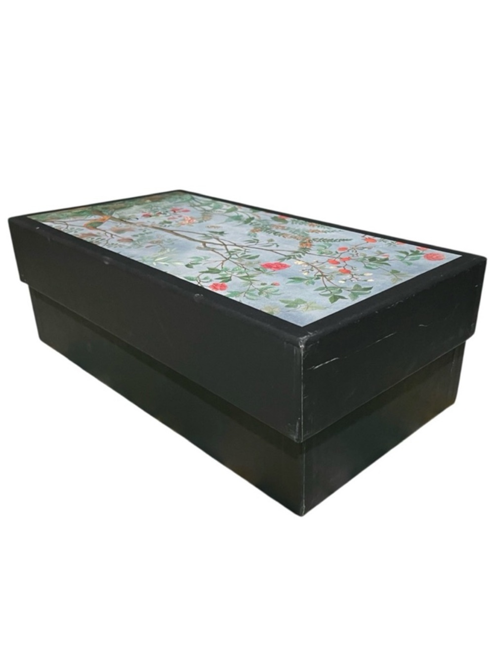 GUCCI Floral Bird Natural Graphic Shoebox - Picture 4 of 10